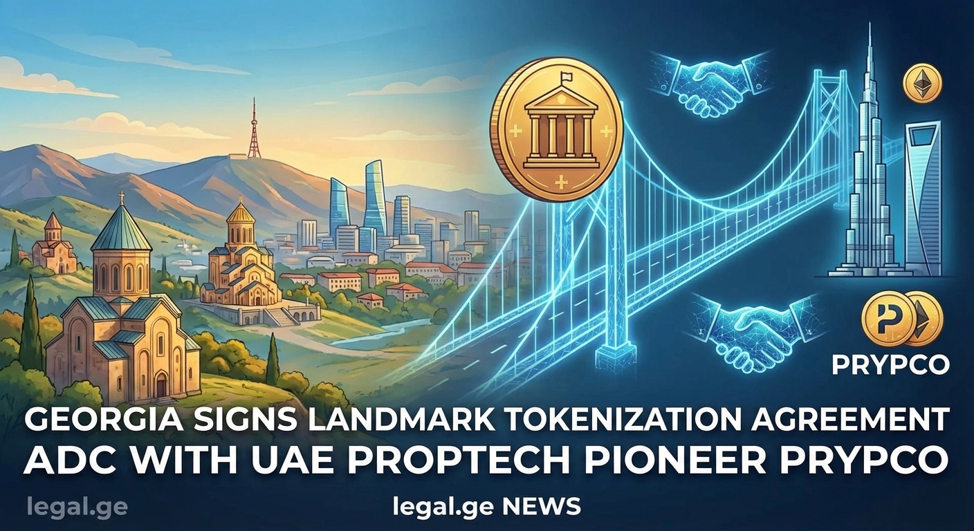 Грузия подписывает знаковое соглашение о токенизации с пионером PropTech из ОАЭ — компанией PRYPCO