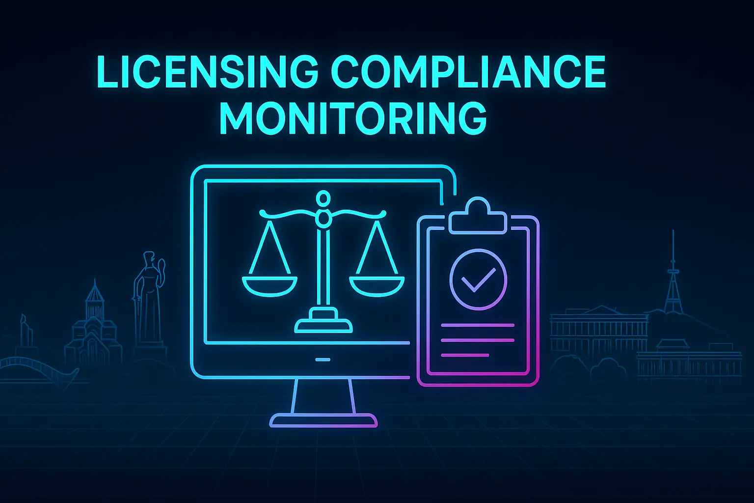 ლიცენზიის მიმდინარე ქომფლაენსი და მონიტორინგი