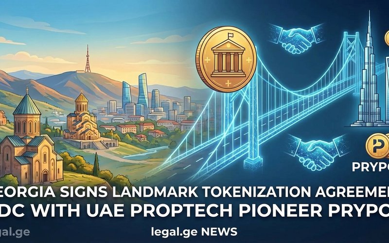 Georgia Signs Landmark Tokenization Agreement with UAE PropTech Pioneer PRYPCO