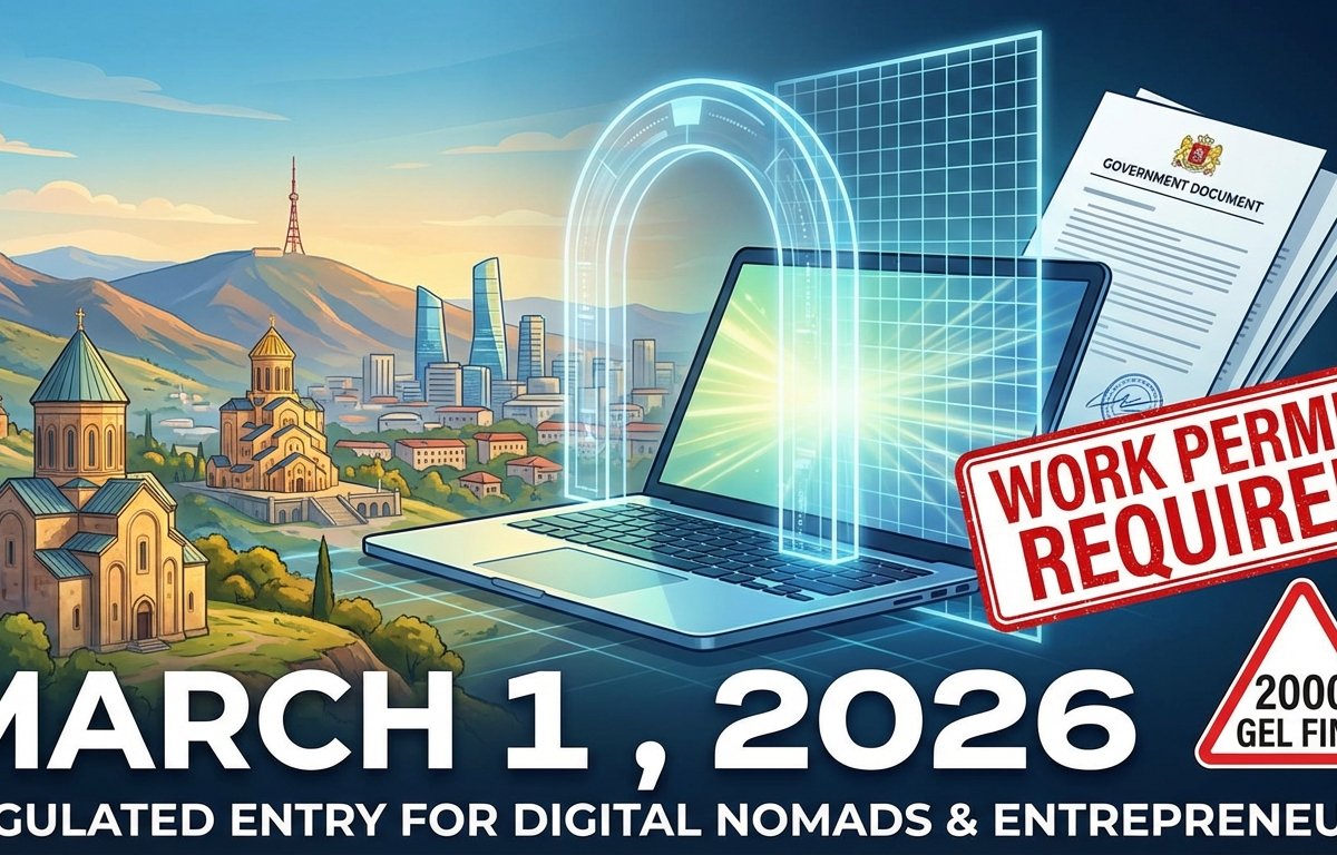 საქართველო კონტროლს ამკაცრებს: ციფრული მომთაბარეობის ეპოქა რეგულაციების ცვლილების წინაშე დგას