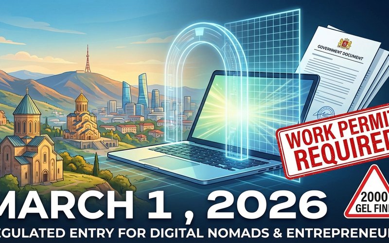 Georgia Tightens Controls as Digital Nomad Era Faces Regulatory Shift